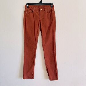 J. Crew woman vintage skinny leg corduroy size 27 reg city fit fall 100% cotton